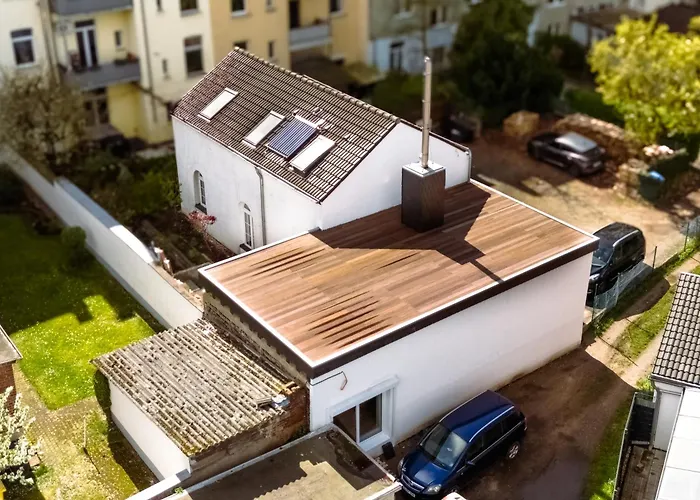 Alte Baeckerei Hinterhaus Alte Baeckerei Am Flughafen - Messe Apartmán *